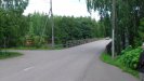 Approaching the old Salmen stone bridge in Hamina.