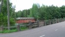 Closer look of the new railing and an unexpected disused railway bridge.