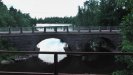 Salmen stone bridge from the side.