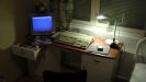 Amiga 500 with a 512kB trapdoor memory expansion, Commodore 1084S monitor, extra floppy drive and peripherals, ready to go.