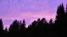 A crimson sunset photographed from my roof.