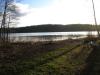 View from the shore to the lake.