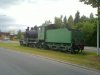 VR Class Hv1 steam lomotive, nicknamed 'Heikki', on stationary display in Riihimäki, Finland.