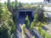 The now disused route which used to run from the Helsinki/Pasila station to the locomotive stables and engineering yard.